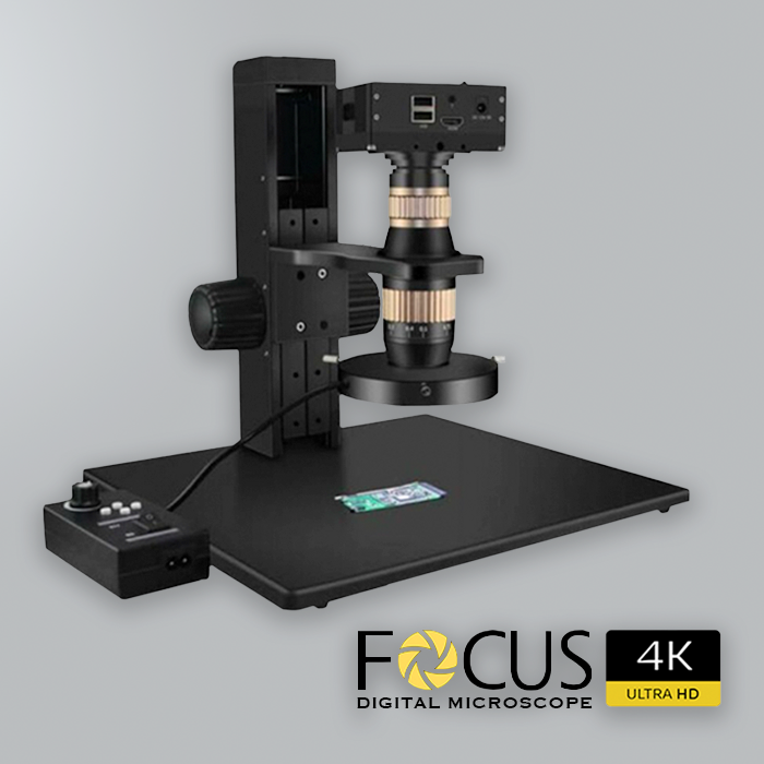 Focus Digital Microscope 4K Ultra HD - COARSE STAND Focus Digital Microscope 4K Ultra HD - COARSE STAND